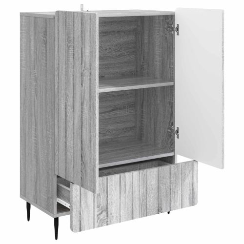 Служебен шкаф Сива сонома 66 x 34,5 x 97 см Инженерна дървесина