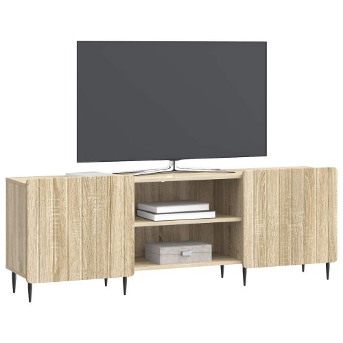 ТВ шкаф Дъб сонома 150 x 31 x 52 см Инженерна дървесина