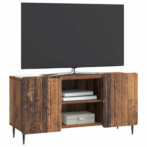 ТВ шкаф Старо дърво 102 x 34,5 x 52 см Инженерна дървесина