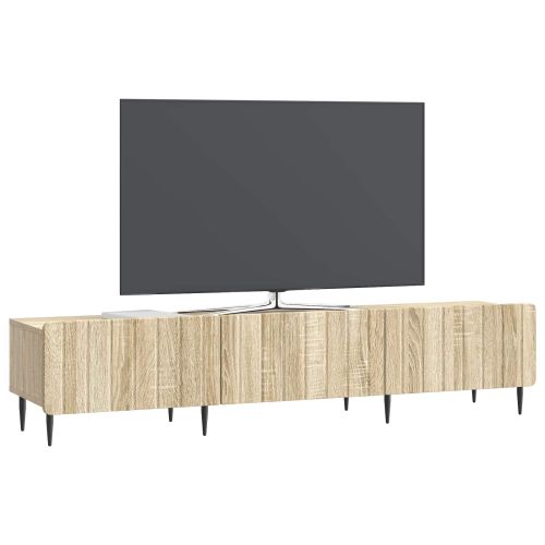 ТВ шкаф Дъб сонома 147 x 34,5 x 32 см Инженерна дървесина