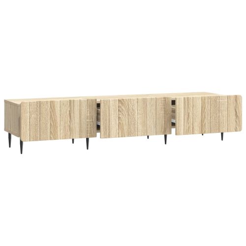 ТВ шкаф Дъб сонома 147 x 34,5 x 32 см Инженерна дървесина