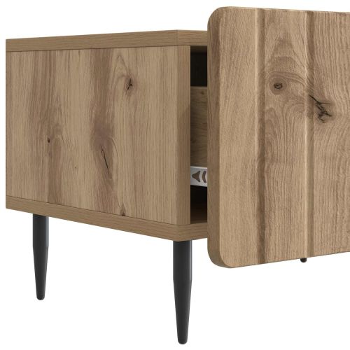 ТВ шкаф 147 x 34,5 x 32 см Дъб артизан Инженерна дървесина