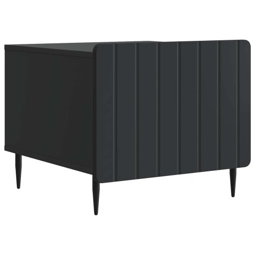 Масичка за кафе Черно 49 x 50 x 42 см Инженерна дървесина