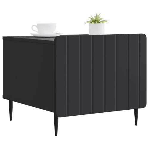 Масичка за кафе Черно 49 x 50 x 42 см Инженерна дървесина