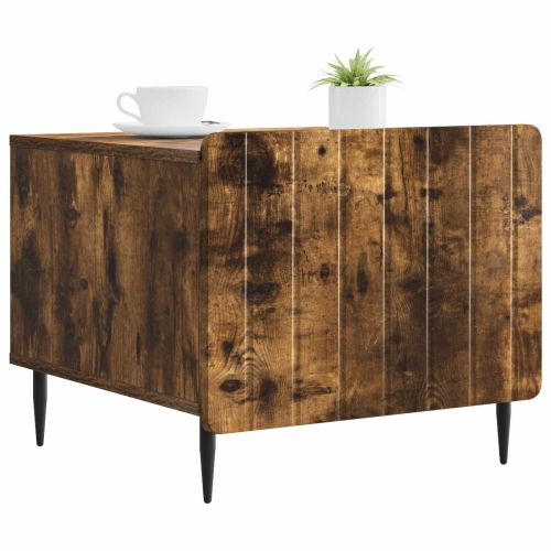 Масичка за кафе Опушен дъб 49 x 50 x 42 см Инженерна дървесина