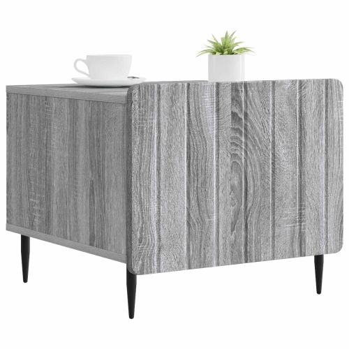 Масичка за кафе Сива сонома 49 x 50 x 42 см Инженерна дървесина