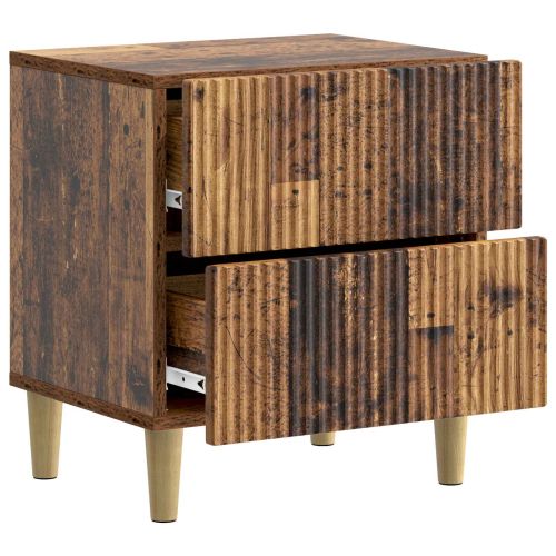 Нощен шкаф Старо дърво 43 x 34,5 x 48 см Инженерна дървесина