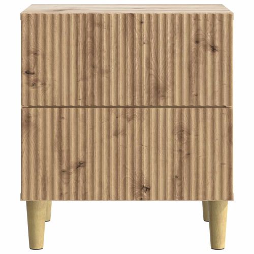 Нощен шкаф с чекмедже 2 pcs Дъб артизан 43 x 34,5 x 48 см
