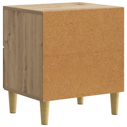 Нощен шкаф с чекмедже 2 pcs Дъб артизан 43 x 34,5 x 48 см