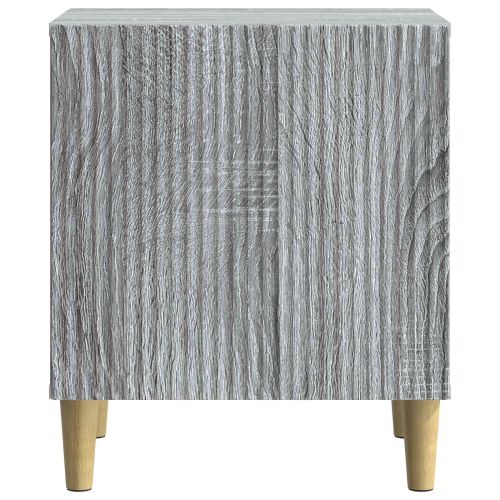 Нощен шкаф 2 pcs Сива сонома 43 x 34,5 x 50 см