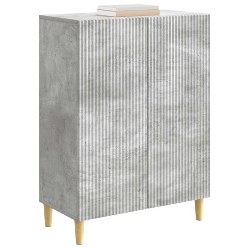 Служебен шкаф Бетонно сиво 66 x 34,5 x 90 см