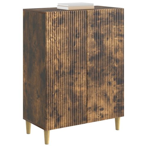 Служебен шкаф Опушен дъб 66 x 34,5 x 90 см Инженерна дървесина