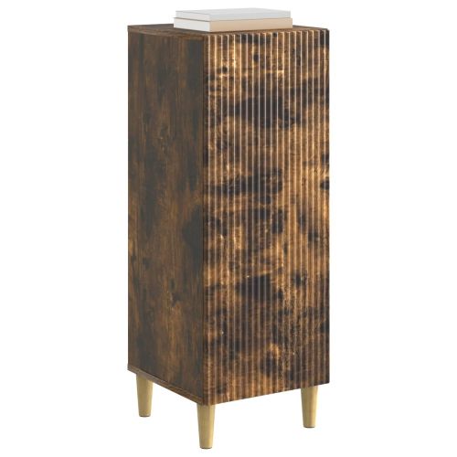 Служебен шкаф Опушен дъб 33 x 34,5 x 90 см Инженерна дървесина