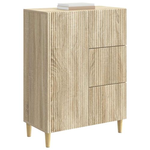 Служебен шкаф Дъб сонома 66 x 34,5 x 90 см Инженерна дървесина