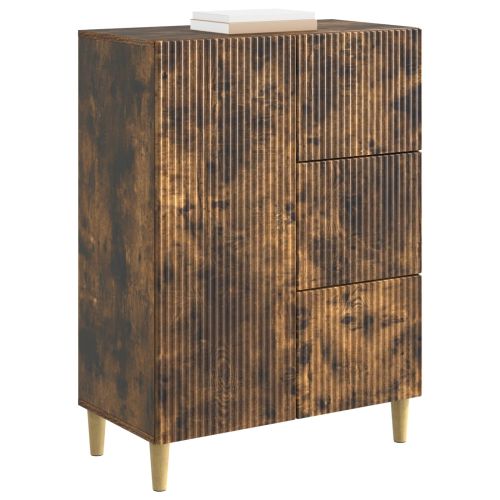 Служебен шкаф Опушен дъб 66 x 34,5 x 90 см Инженерна дървесина