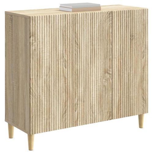 Служебен шкаф Дъб сонома 89 x 34,5 x 80 см Инженерна дървесина