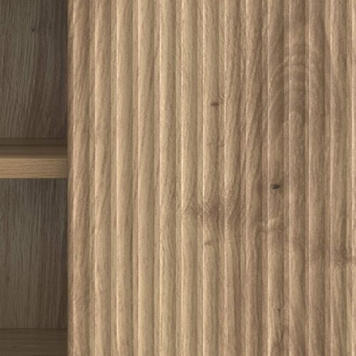 ТВ шкаф 150 x 31 x 50 см Дъб артизан Инженерна дървесина