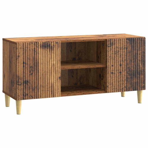 ТВ шкаф Старо дърво 102 x 34,5 x 50 см Инженерна дървесина
