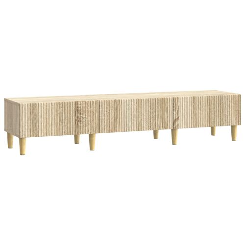 ТВ шкаф Дъб сонома 147 x 34,5 x 30 см Инженерна дървесина