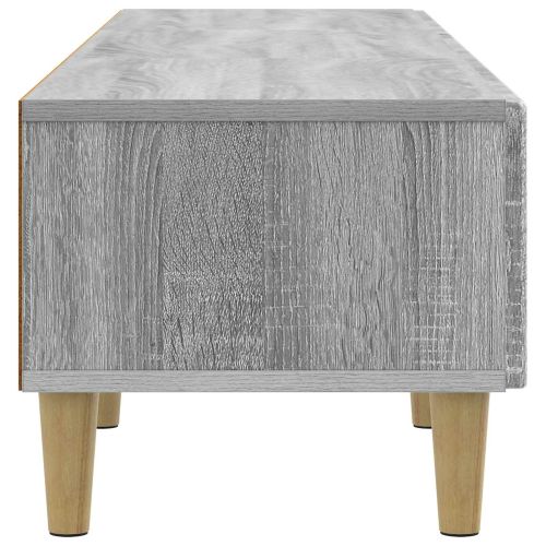 ТВ шкаф Сива сонома 147 x 34,5 x 30 см Инженерна дървесина