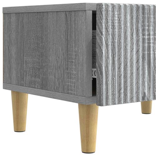 ТВ шкаф Сива сонома 147 x 34,5 x 30 см Инженерна дървесина