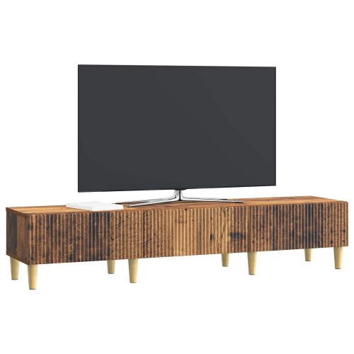 ТВ шкаф Старо дърво 147 x 34,5 x 30 см Инженерна дървесина