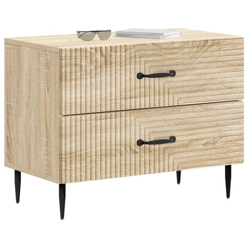 Нощен шкаф Дъб сонома 62 x 34,5 x 47,5 см Инженерна дървесина