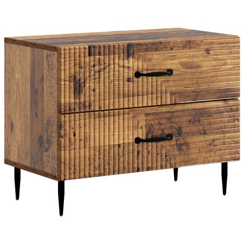 Нощен шкаф Старо дърво 62 x 34,5 x 47,5 см Инженерна дървесина