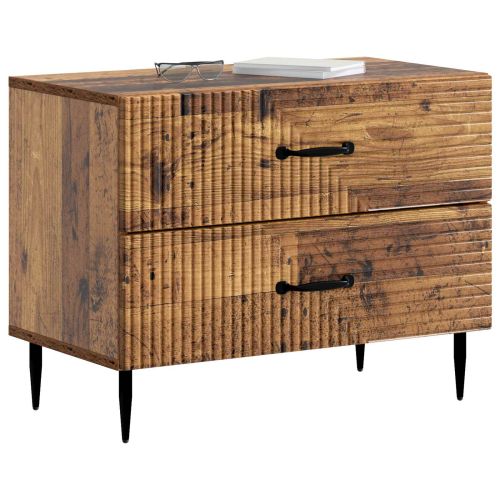 Нощен шкаф Старо дърво 62 x 34,5 x 47,5 см Инженерна дървесина