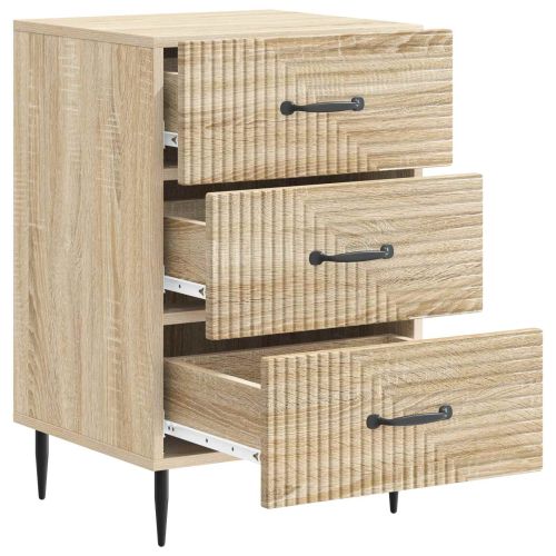 Нощен шкаф Дъб сонома 43 x 41 x 66,5 см Инженерна дървесина