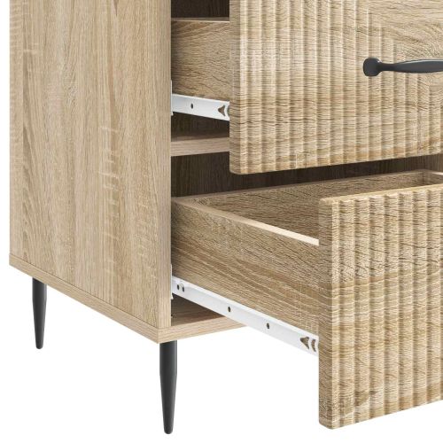 Нощен шкаф Дъб сонома 43 x 41 x 66,5 см Инженерна дървесина