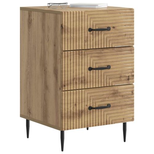Нощен шкаф Дъб артизан 43 x 41 x 66,5 см Инженерна дървесина
