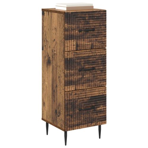 Чекмеджетен шкаф Старо дърво 33 x 34,5 x 89,5 см