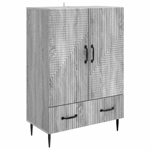 Служебен шкаф Сива сонома 66 х 34,5 х 95 см Инженерна дървесина