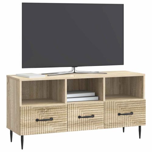 ТВ шкаф Дъб сонома 102 x 34,5 x 50 см Инженерна дървесина