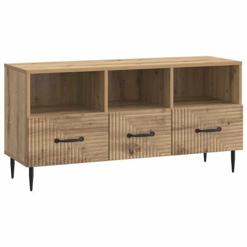 ТВ шкаф Дъб артизан 102 x 34,5 x 50 см Инженерна дървесина