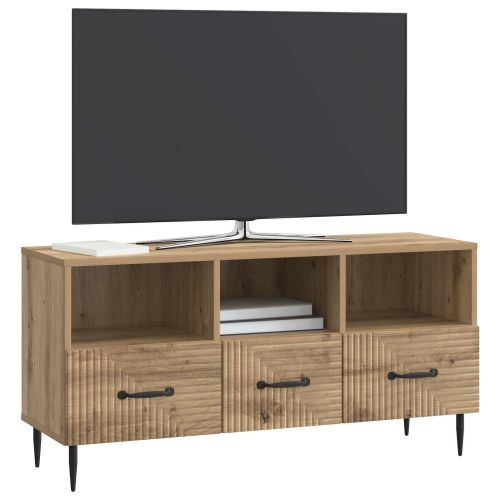 ТВ шкаф Дъб артизан 102 x 34,5 x 50 см Инженерна дървесина