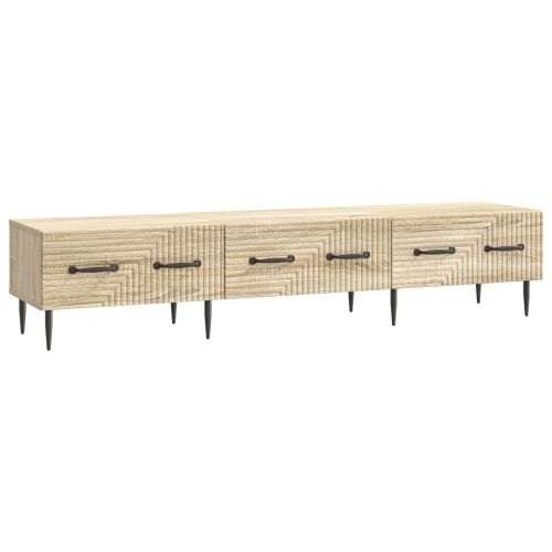 ТВ шкаф Дъб сонома 147 x 34,5 x 30 см Инженерна дървесина