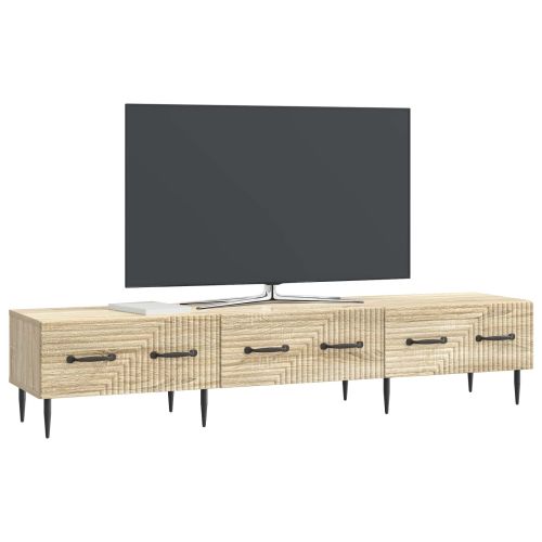ТВ шкаф Дъб сонома 147 x 34,5 x 30 см Инженерна дървесина