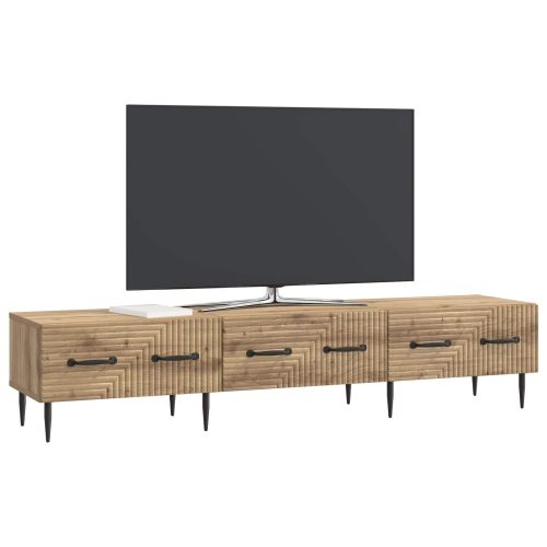 ТВ шкаф Дъб артизан 147 x 34,5 x 30 см Инженерна дървесина