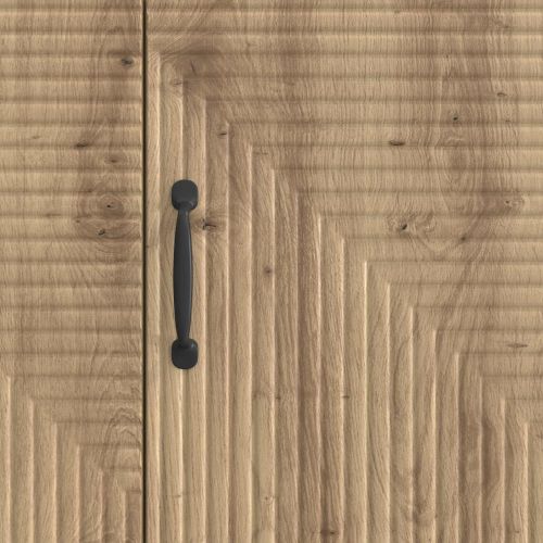 ТВ шкаф 99 x 34,5 x 50 см Дъб артизан Инженерна дървесина