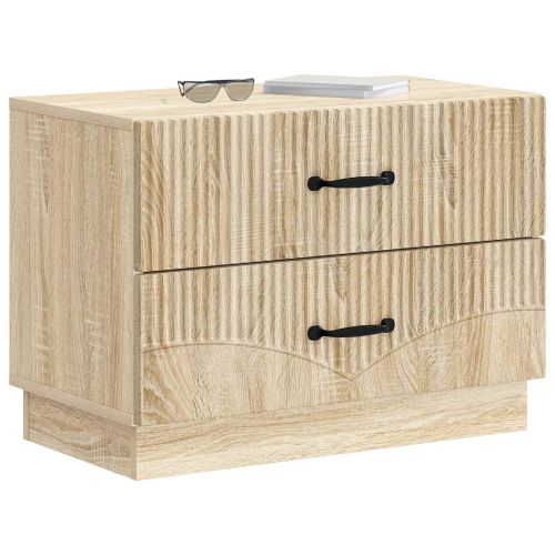 Нощен шкаф Дъб сонома 62 x 34,5 x 44,5 см Инженерна дървесина