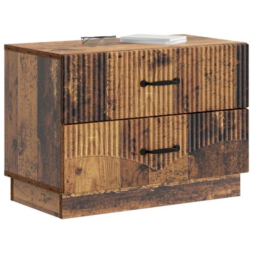 Нощен шкаф Старо дърво 62 x 34,5 x 44,5 см Инженерна дървесина