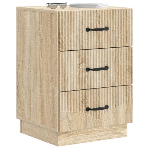 Нощен шкаф Дъб сонома 43 x 41 x 63,5 см Инженерна дървесина