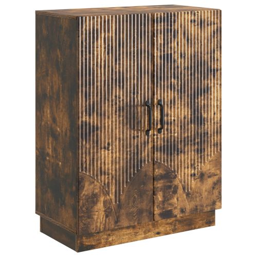 Служебен шкаф Опушен дъб 66 x 34,5 x 87 см Инженерна дървесина