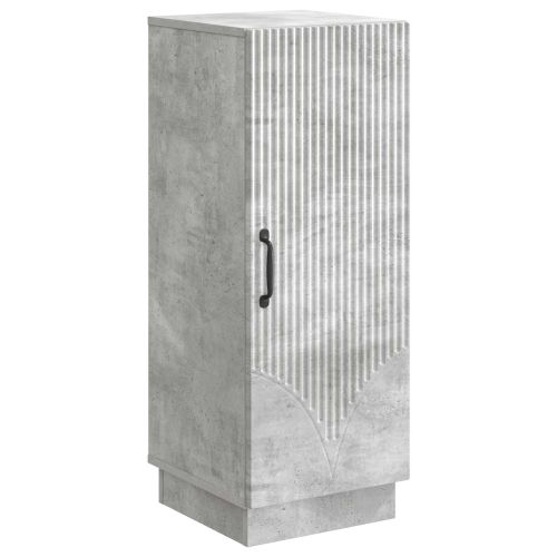 Служебен шкаф Бетонно сиво 33 x 34,5 x 87 см