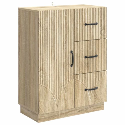 Служебен шкаф Дъб сонома 66 x 34,5 x 87 см Инженерна дървесина