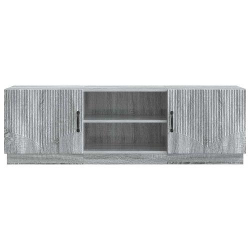 ТВ шкаф Сива сонома 150 x 31 x 47 см Инженерна дървесина
