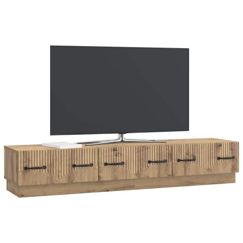 ТВ шкаф Дъб артизан 147 x 34,5 x 27 см Инженерна дървесина