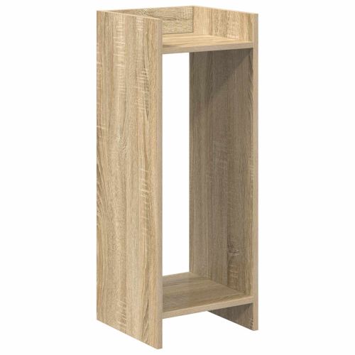 Стойка за растения с рафт Сонома дъб 30 x 30 x 80 cm